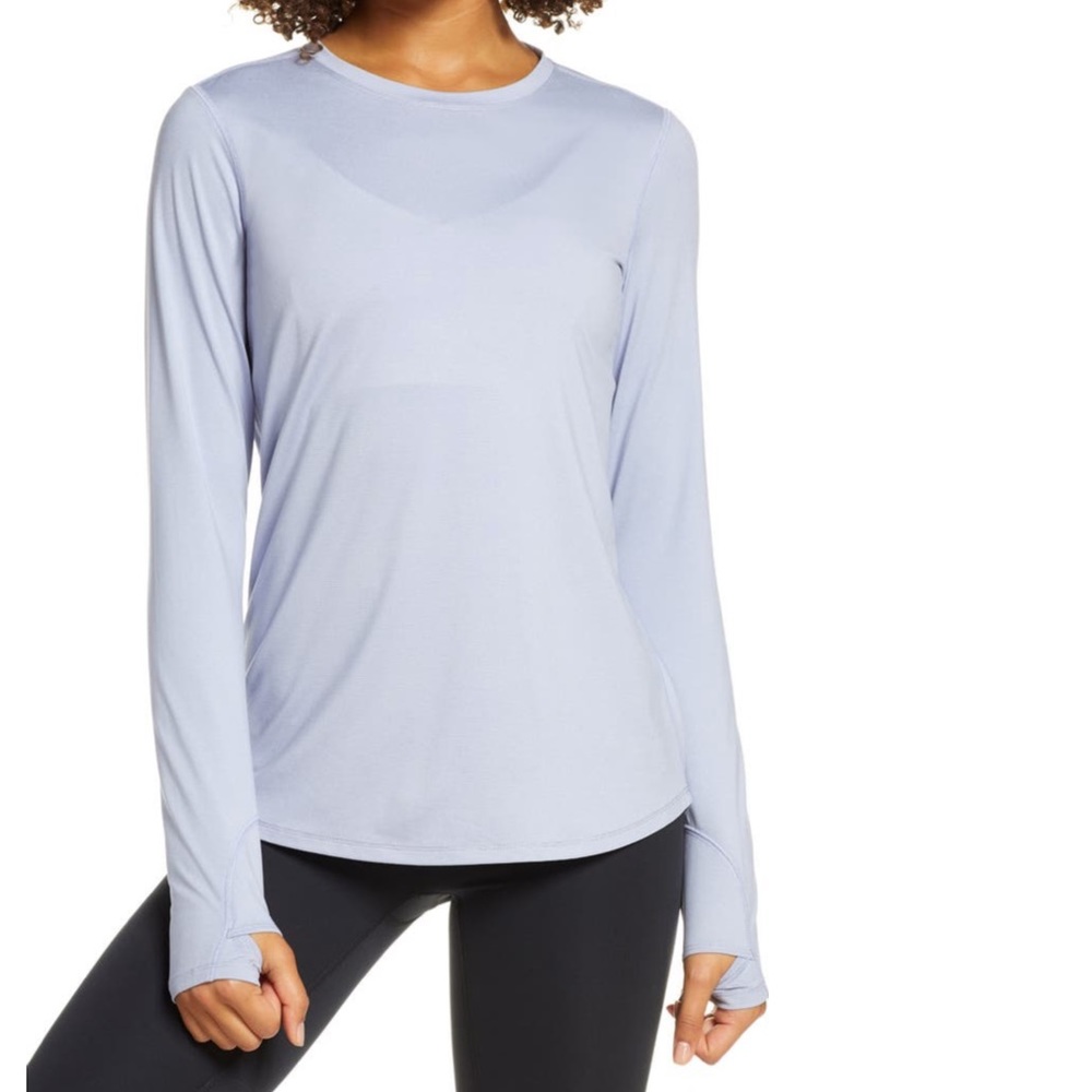 NWT Zella Gen Long Sleeve Performance T-Shirt